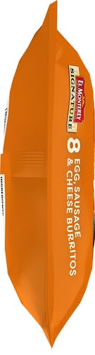 El Monterey Signature Egg, Sausage & Cheese Burrito, 36 Oz (Frozen)