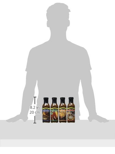 Calorie Free Barbecue Sauce - 4 Flavors 12 Fl Oz Bottles