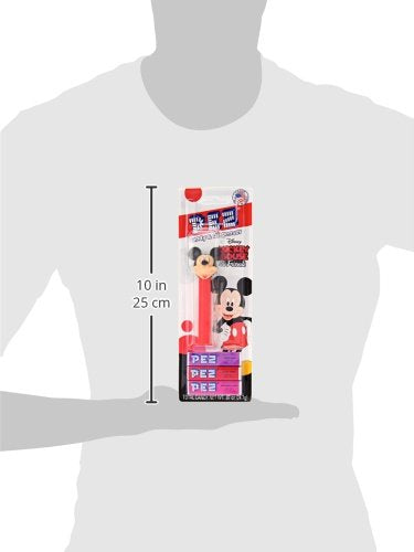 Pez Candy Mickey Mouse & Friends Assorted Dispenser Net Wt .87Oz