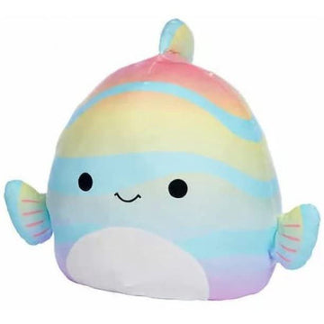 Squishmallows Kellytoy 2022 16 '' Canda The Rainbow Fish