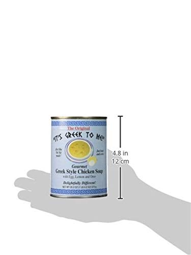 Its Greek To Me Chicken Soup, Greek Style, 20.2 Ounce (Pack of 12)
