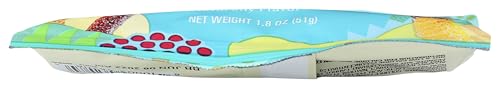 LILYS No Sugar Added Sour Gummy Worms Tart n Tasty Fruit Flavors Peg Bag, 1.8 oz