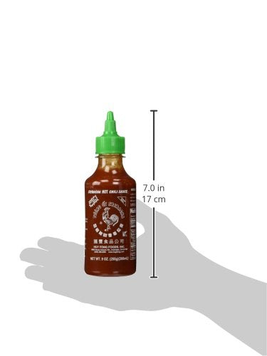 Huy Fong, Sriracha Hot Chili Sauce, 9 Ounce Bottle (2 Pack)