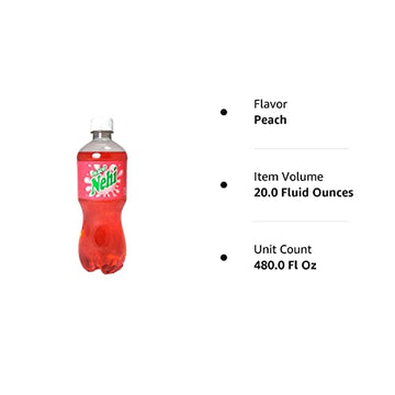 Nehi Soda Peach 20 Oz (Pack Of 24)