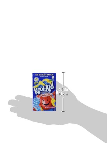 Kool-Aid Twists Soft Drink Mix - Ice Blue Raspberry Lemonade, Unsweetened, Caffeine Free, 0.22 Ounce (Pack of 12)