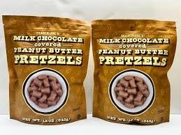 Generic Trader Joe s Milk Chocolate Covered Peanut Butter Pretzels - 12 oz each ~ 2 PACK