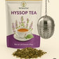 Rohi Natural Food Hyssop Tea with Stainless Steel Infuser, Loose Leaf, 1.59 Ounces