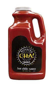 Cha! By Texas Pete Sriracha Hot Sauce, 1/2 Gallon