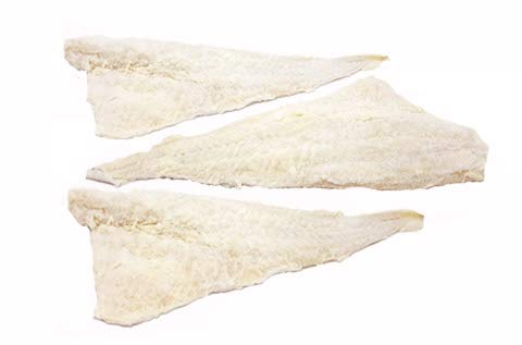 Baccala Prime Cod Fillets - (Portuguese Cured) Wild Caught - North Atlantic 3 Lbs