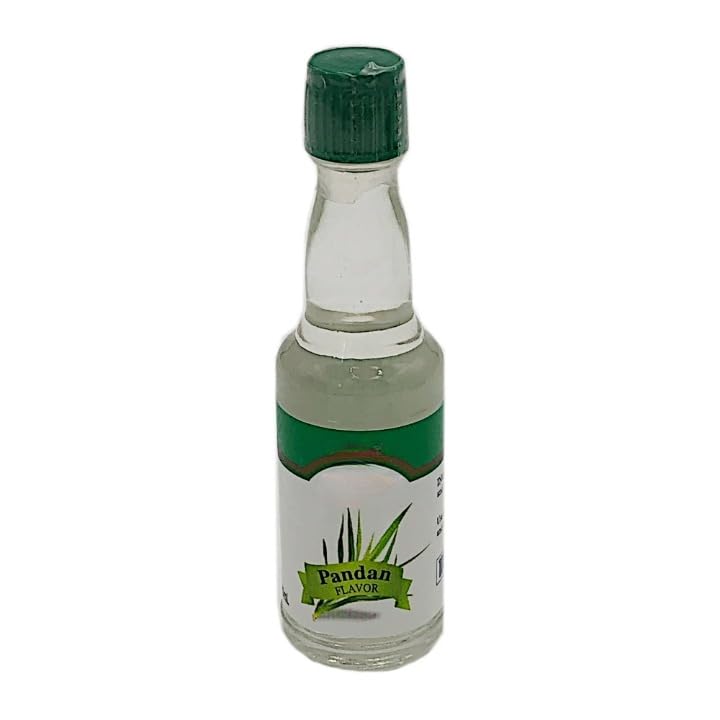 Cathay Natural Pandan Extract Liquid Concentrate for Baking & Beverages, 20 ml