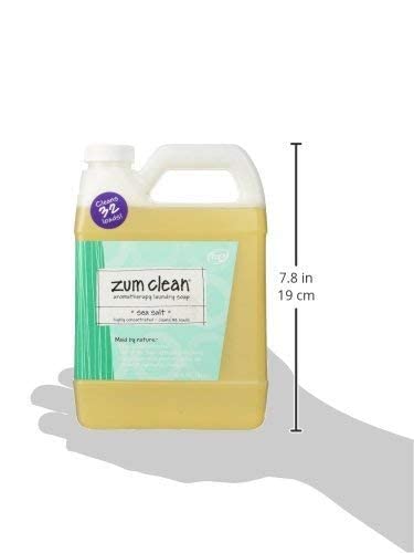 Indigo Wild Zum Clean Laundry Soap, Sea Salt, 32 Fluid Ounce
