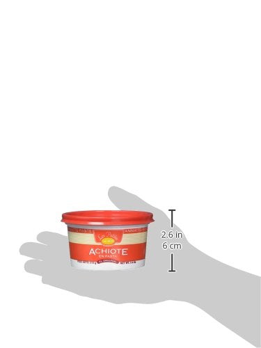 Los Patitos Achiote Paste 7.4 oz. from Costa Rica