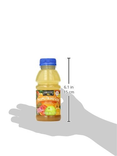 Langers Juice Cocktail, Guava Pineapple Orange, 10 Fl Oz, Pack of 12