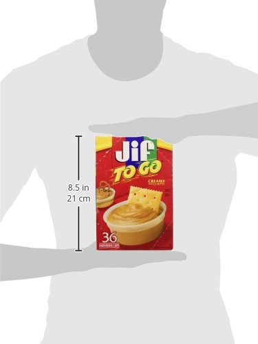 Jif Creamy Peanut Butter, 36 Count