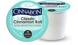 CINNABON Classic Cinnamon Roll Coffee K-Cups, 96 Count, for Keurig Brewers