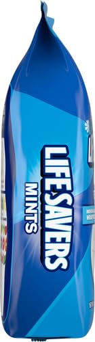 LIFE SAVERS Pep-O-Mint Breath Mint Bulk Hard Candy, Party Size, 44.93 oz Bag