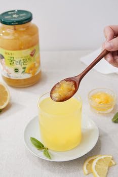 Damtuh Korean Honey Lemon Tea Preserves - Natural Sweetness, No Artificial Ingredients, Perfect For Hot Or Iced Beverages, Jams,