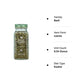 Simply Organic Pure Egyptian Basil Leaf, 0.54 Ounce Bottle, Cut And Sifted, Herbaceous And Aromatic, Popular On Pizza, Kosher