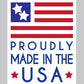 Cake Mate Party Size Patriotic Shimmer Sprinkles - Red, White & Blue Confetti Sprinkles With Stars For Cakes, Cupcakes, Cookies,