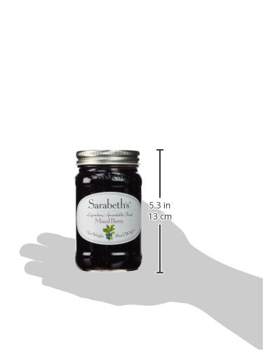Sarabeths Mixed Berry Fruit Spread, 18 oz, 1.125 lb, Pack of 1