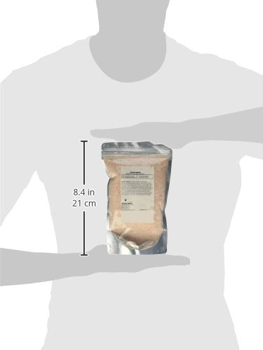 IndusClassic Himalayan Edible Pink Cooking Salt, Fine Grain 0.5mm to 1mm, 1 Pound (Pack of 1)