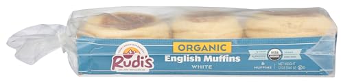 Rudis White English Muffins, 12 Oz