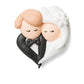 Philadelphia Candies Milk Chocolate Covered OREO Cookies, Wedding Heart Gift, 8 oz