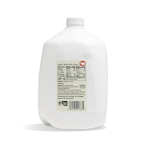 365 by Whole Foods Market, Organic Whole Milk, 128 Fl Oz