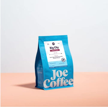 Joe Coffee Company, Big City French Roast, Dark Roast Whole Bean, 12 Oz Bag, Small-Batch Specialty Nyc Roaster