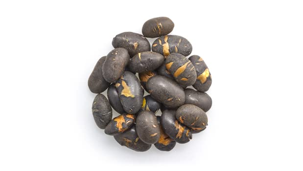 Yupik Soya Beans, Dry Roasted Unsalted Black, 2.2 Lb
