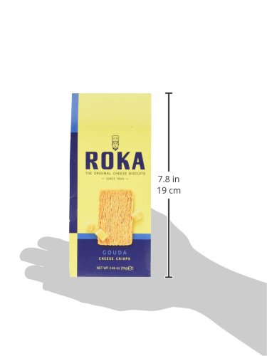 ROKA Cheese Crispies - Gouda Flavor - 0.04 Ounce (Pack of 1)