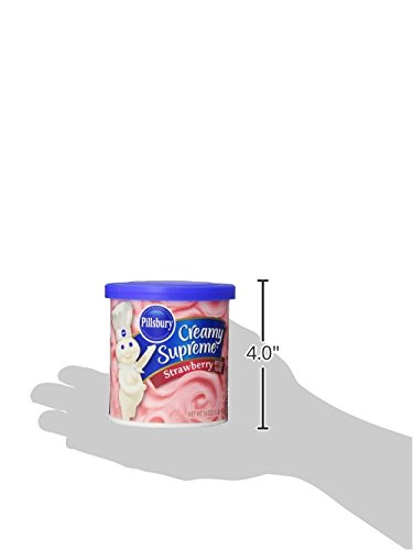 Pillsbury Creamy Supreme Frosting, Strawberry, 16 oz