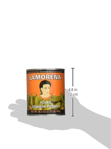 La Morena Whole Jalapeño, 28.2 Oz