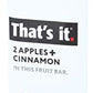 Thats It Zesty Apple + Cinnamon Fruit Bar 1.2 Ounce