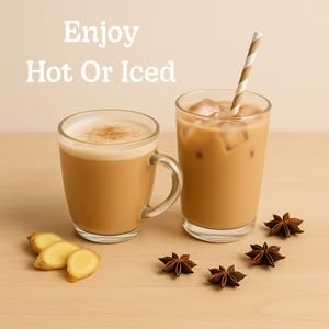Bhakti Chai Tea Concentrate | Original, Organic Fresh Ginger, Black Tea, Sweetened, Spiced, Dairy-Free, Vegan (Pack of 2)