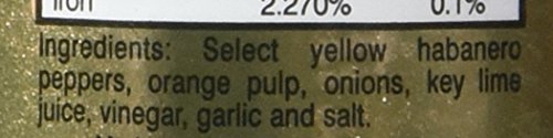 Marie Sharp's Orange Pulp Habanero Hot Sauce (Pack of 3)
