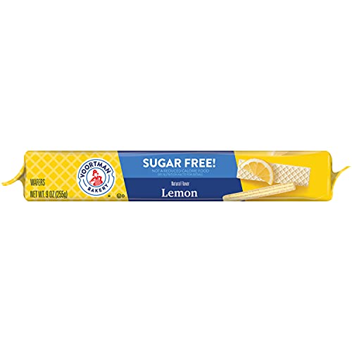 Voortman Bakery Sugar Free Lemon Wafers, 255g,9 Ounce (Pack of 1)