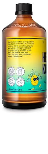 Health-Ade Tropical Pineapple Organic Kombucha, 16oz