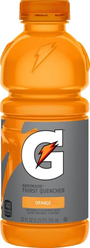Gatorade Orange Thirst Quencher, 20 Fl Oz Bottle