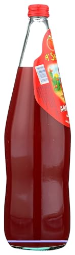 A' Siciliana Sicilian Blood Orange Soda, 33.8 Fluid Ounce