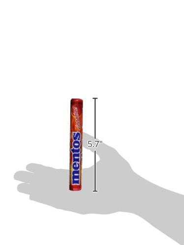 Mentos Halloween Trick Or Treat Candy, Mint Chewy Roll, Cinnamon, Individually Wrapped Bulk Candy For Adults & Kids, Party, Non-