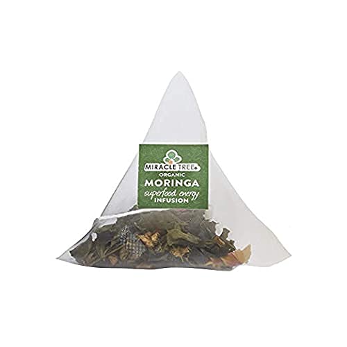 Miracle Tree'S Moringa Energy Tea - Vanilla Oolong Grape | Super Caffeinated Blend | Healthy Coffee Alternative, Perfect For Foc