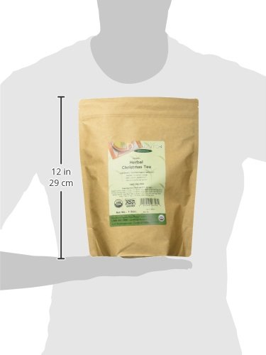 Davidsons Organics  Herbal Christmas Tea  Loose Leaf Tea  16-Ounce Bag