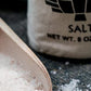 Sacred Valley Salt From Maras, Peru - Small Grain Finishing Salt In Handmade Reusable Canvas Pouch