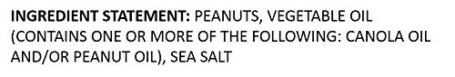 Snak Club Salted Peanuts, 7.5 Ounce (Pack of 6)