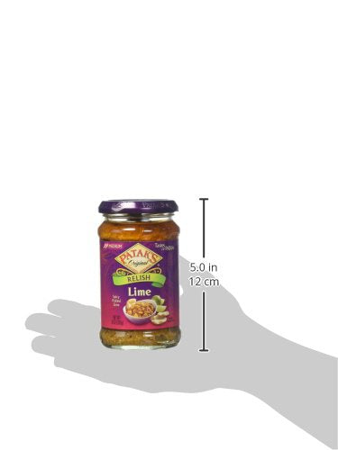 Pataks Hot Pickle, Lime, 10 Ounce