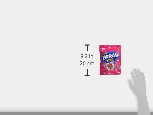Nerds Gummy Clusters, Summer Candy, Rainbow, Resealable 8 Ounce Bag (Pack of 6)