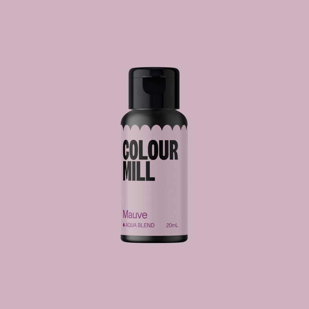 Colour Mill Aqua Blend Food Coloring, Water-Based, 20ml, Mauve