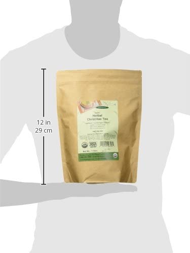Davidsons Organics  Herbal Christmas Tea  Loose Leaf Tea  16-Ounce Bag