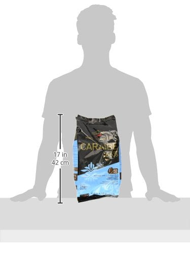 VALRHONA Dark Chocolate Feves - 66% Cacao - 6 lbs 9 oz Bag - Ideal for Baking and Cooking